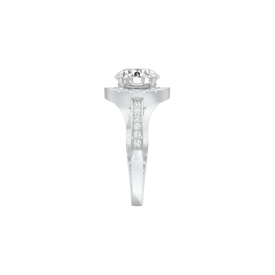 Unconditionally Mine Diamond Engagement Ring 18 KT / White Gold / 22