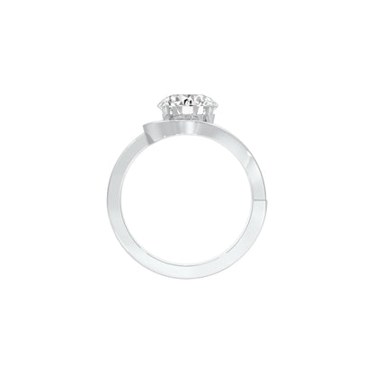 Unconditionally Mine Diamond Engagement Ring 18 KT / White Gold / 22