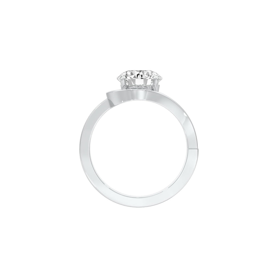 Unconditionally Mine Diamond Engagement Ring 18 KT / White Gold / 22