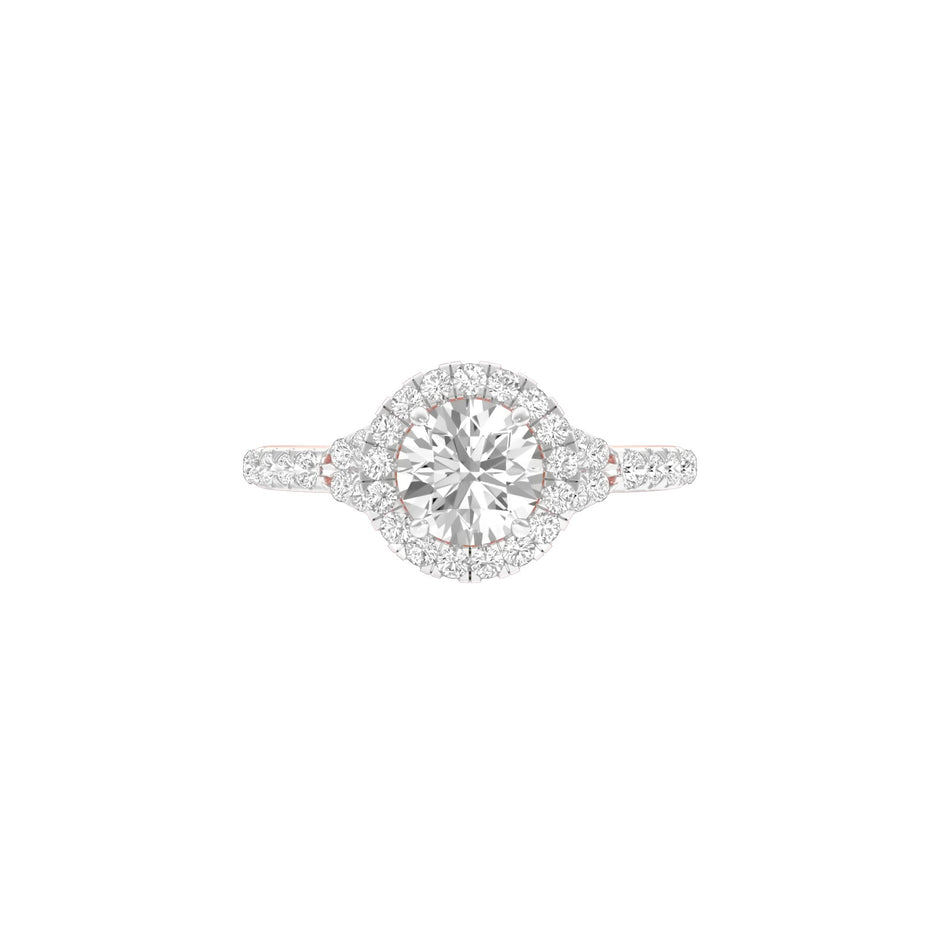Endless Yes Diamond Engagement Ring 18 KT / Rose Gold / 22