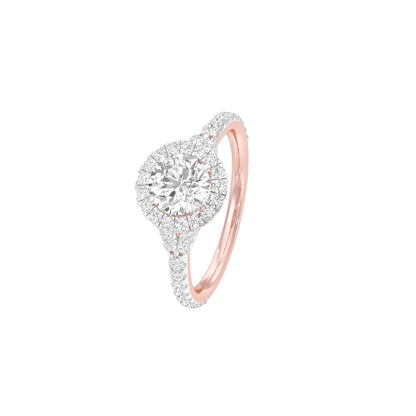 Endless Yes Diamond Engagement Ring 18 KT / Rose Gold / 22