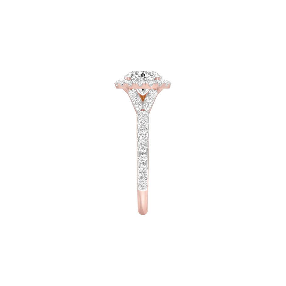 Endless Yes Diamond Engagement Ring 18 KT / Rose Gold / 22