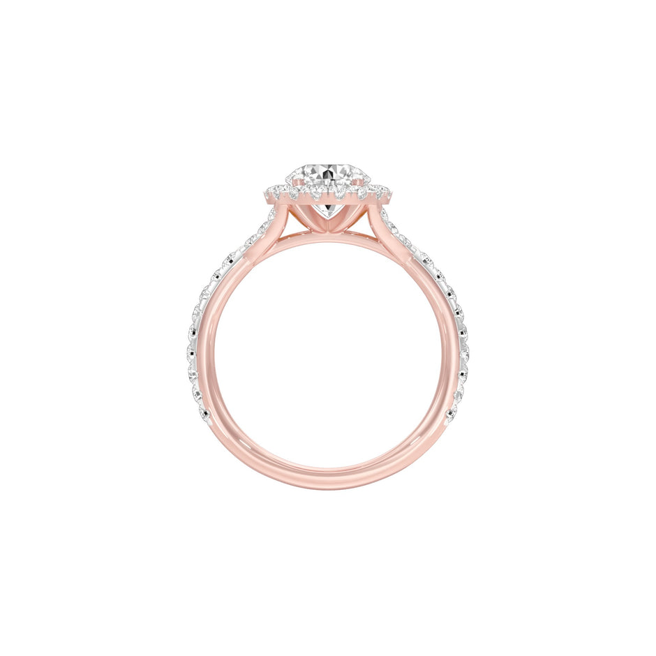 Endless Yes Diamond Engagement Ring 18 KT / Rose Gold / 22