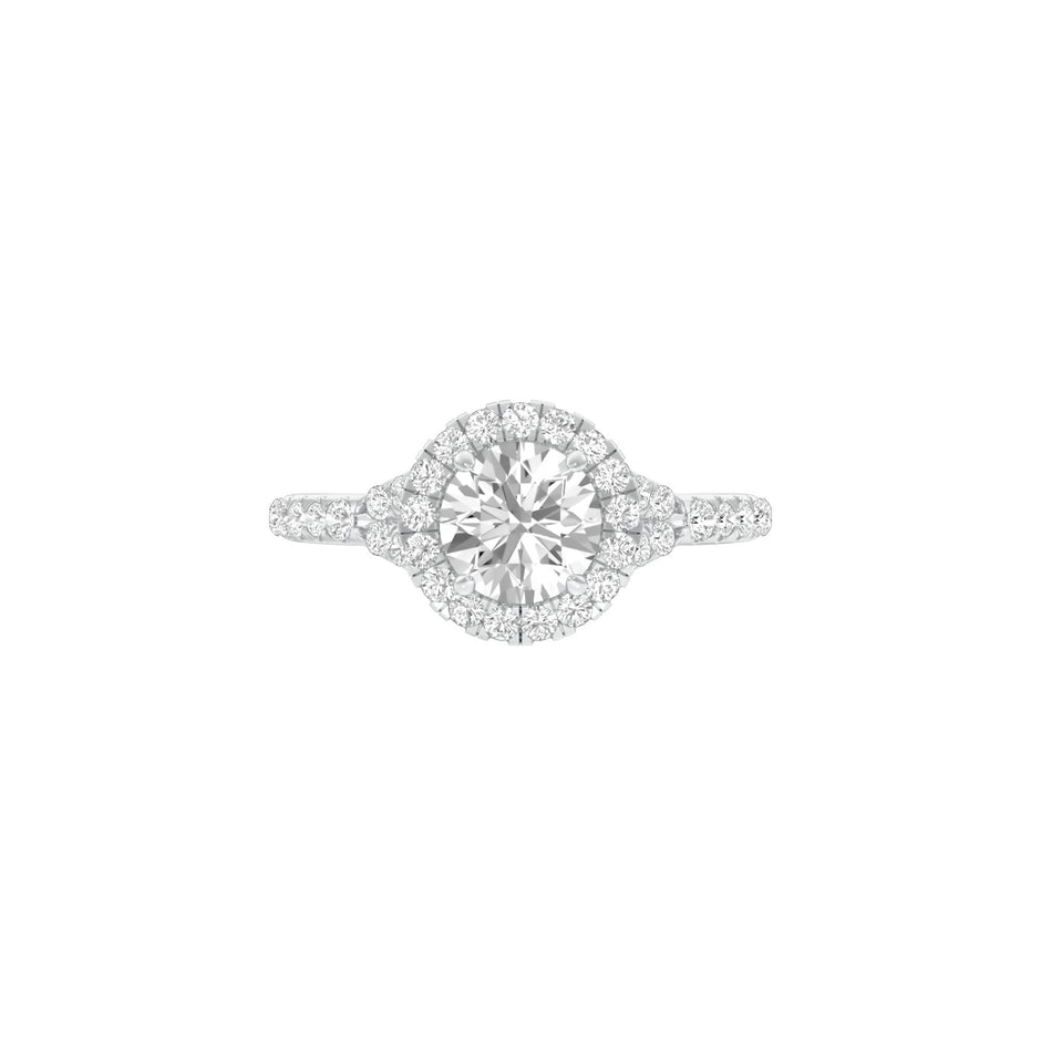 Endless Yes Diamond Engagement Ring 18 KT / White Gold / 22