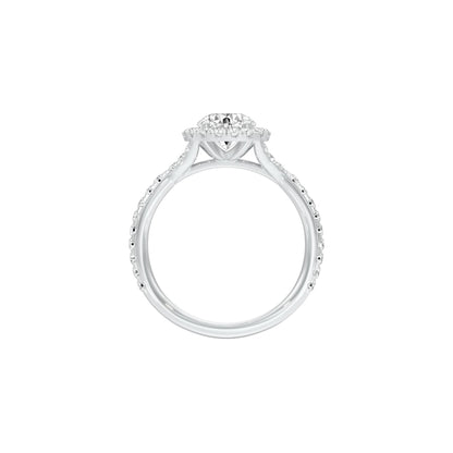 Endless Yes Diamond Engagement Ring 18 KT / White Gold / 22