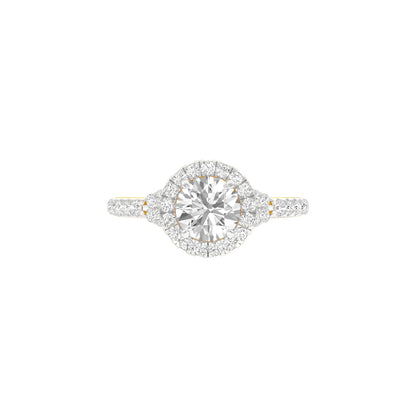 Endless Yes Diamond Engagement Ring 18 KT / Yellow Gold / 22