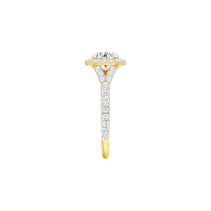 Endless Yes Diamond Engagement Ring 18 KT / Yellow Gold / 22