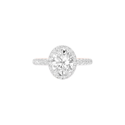 Perfect Moment Diamond Engagement Ring 18 KT / Rose Gold / 22