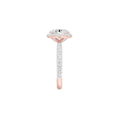 Perfect Moment Diamond Engagement Ring 18 KT / Rose Gold / 22