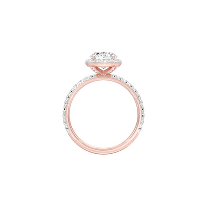 Perfect Moment Diamond Engagement Ring 18 KT / Rose Gold / 22
