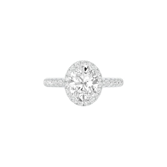 Perfect Moment Diamond Engagement Ring 18 KT / White Gold / 22