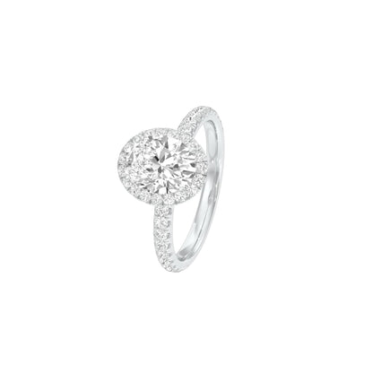 Perfect Moment Diamond Engagement Ring 18 KT / White Gold / 22