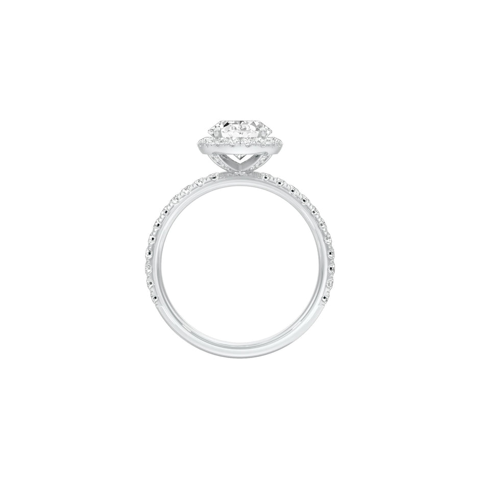 Perfect Moment Diamond Engagement Ring 18 KT / White Gold / 22