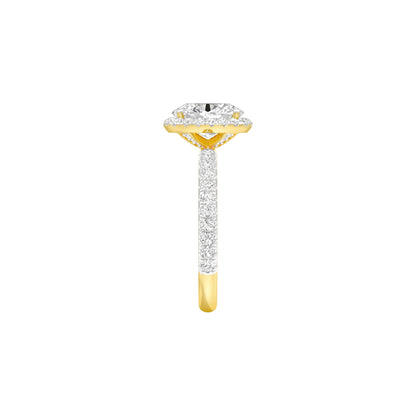 Perfect Moment Diamond Engagement Ring 18 KT / Yellow Gold / 22