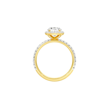 Perfect Moment Diamond Engagement Ring 18 KT / Yellow Gold / 22