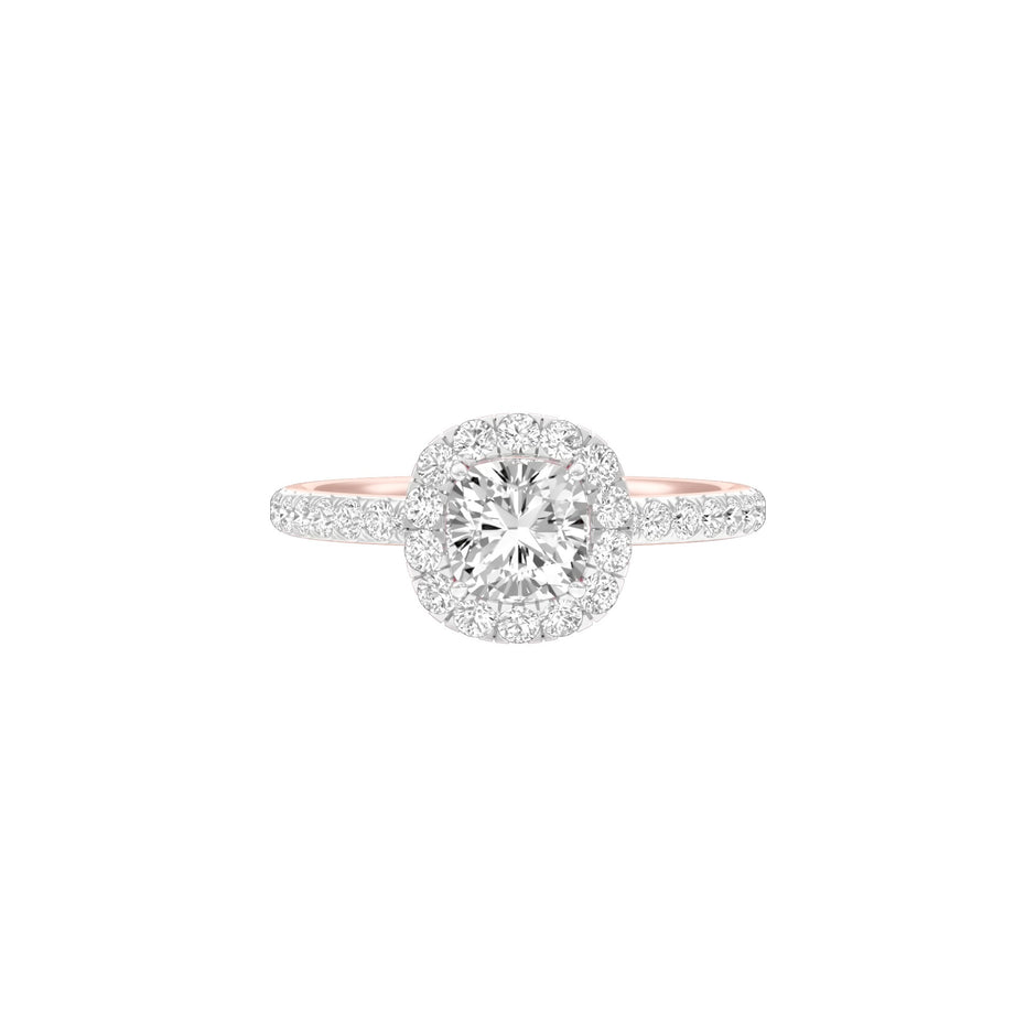Definitely Yes Diamond Engagement Ring 18 KT / Rose Gold / 22