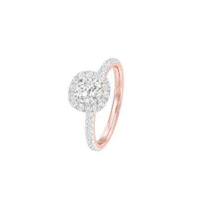 Definitely Yes Diamond Engagement Ring 18 KT / Rose Gold / 22