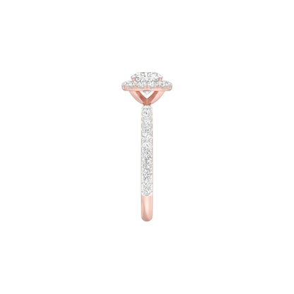Definitely Yes Diamond Engagement Ring 18 KT / Rose Gold / 22