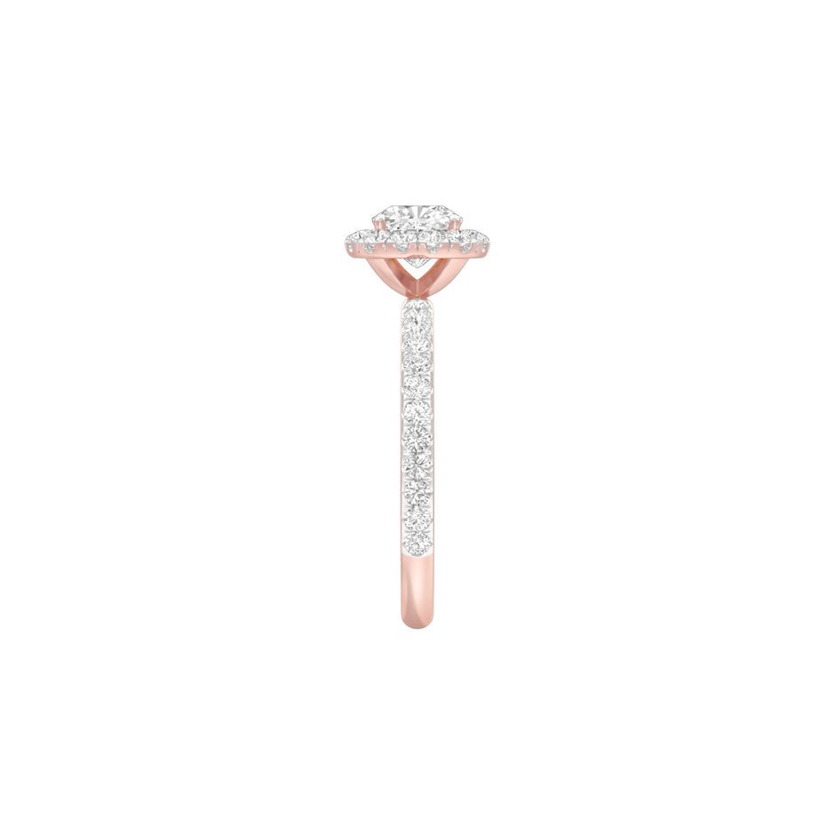 Definitely Yes Diamond Engagement Ring 18 KT / Rose Gold / 22