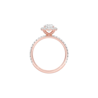 Definitely Yes Diamond Engagement Ring 18 KT / Rose Gold / 22