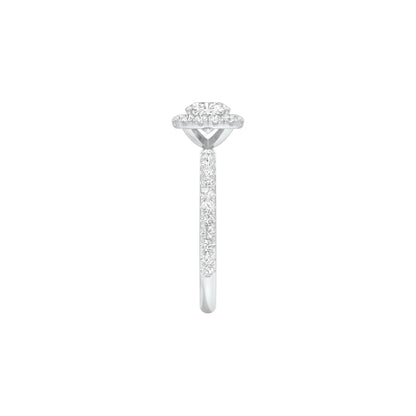 Definitely Yes Diamond Engagement Ring 18 KT / White Gold / 22