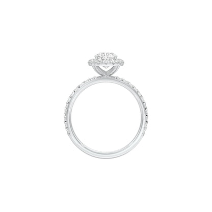 Definitely Yes Diamond Engagement Ring 18 KT / White Gold / 22