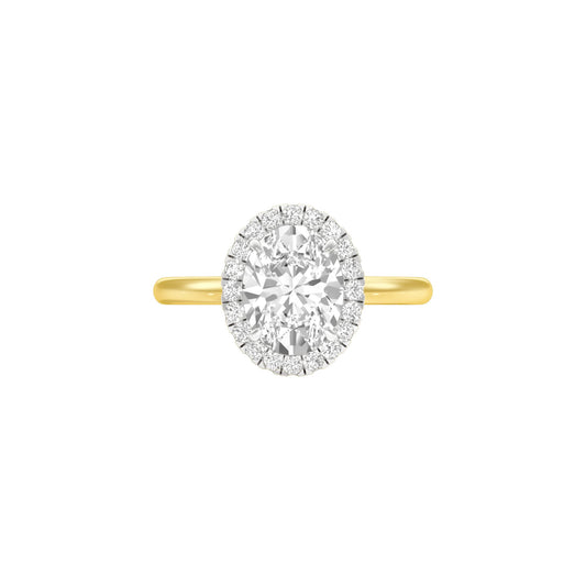Noble Vow Diamond Engagement Ring 18 KT / Yellow Gold / 22