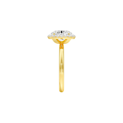 Noble Vow Diamond Engagement Ring 18 KT / Yellow Gold / 22