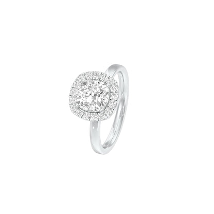 Ageless Love Diamond Engagement Ring 18 KT / White Gold / 22