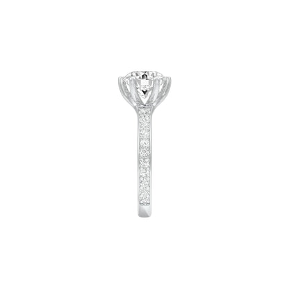 Love So Royale Diamond Engagement Ring 18 KT / White Gold / 22