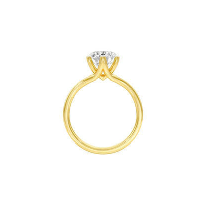 Love So Royale Diamond Engagement Ring 18 KT / Yellow Gold / 22