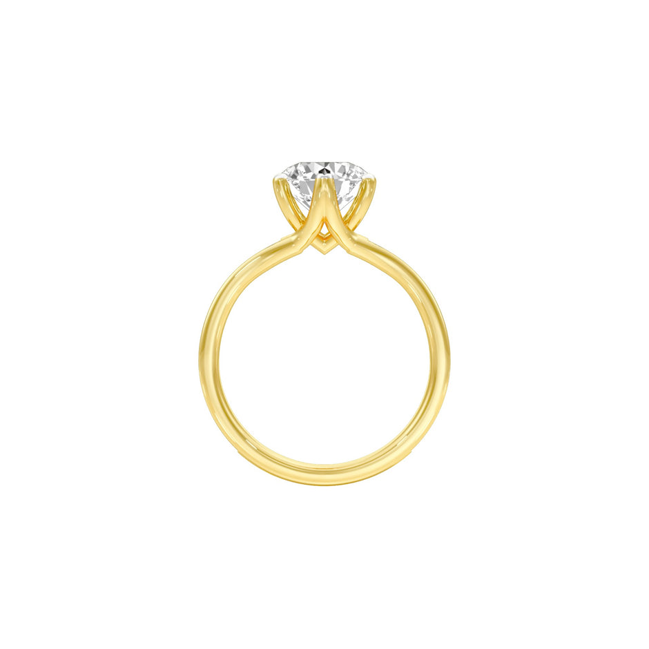 Love So Royale Diamond Engagement Ring 18 KT / Yellow Gold / 22