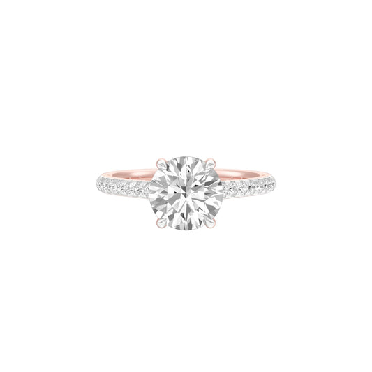 Everydays With You Diamond Engagement Ring 18 KT / Rose Gold / 22