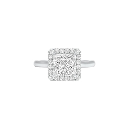 Modern Muse Diamond Engagement Ring 18 KT / White Gold / 22