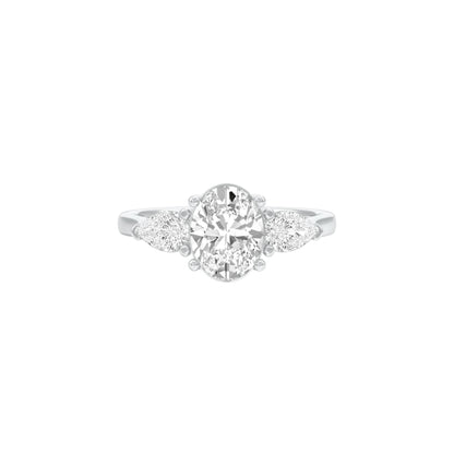 Love in Sync Diamond Engagement Ring 18 KT / White Gold / 22