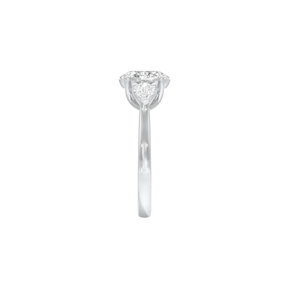 Love in Sync Diamond Engagement Ring 18 KT / White Gold / 22