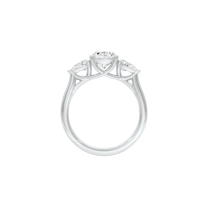Love in Sync Diamond Engagement Ring 18 KT / White Gold / 22