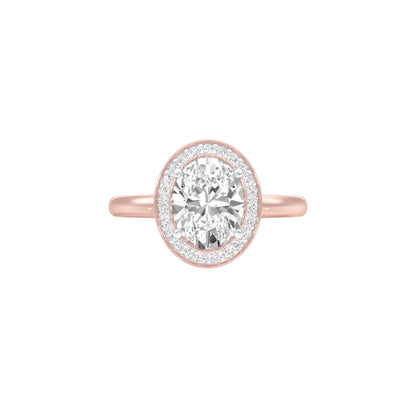 All That i Am Diamond Engagement Ring 18 KT / Rose Gold / 22