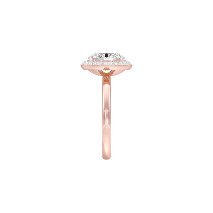 All That i Am Diamond Engagement Ring 18 KT / Rose Gold / 22