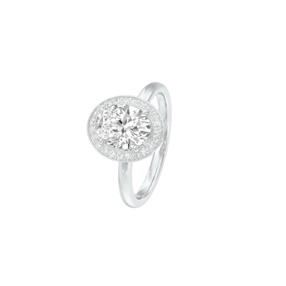 All That i Am Diamond Engagement Ring 18 KT / White Gold / 22