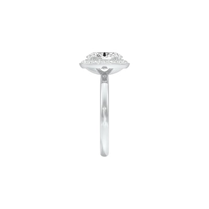 All That i Am Diamond Engagement Ring 18 KT / White Gold / 22