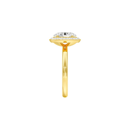 All That i Am Diamond Engagement Ring 18 KT / Yellow Gold / 22