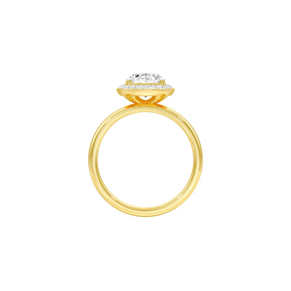 All That i Am Diamond Engagement Ring 18 KT / Yellow Gold / 22