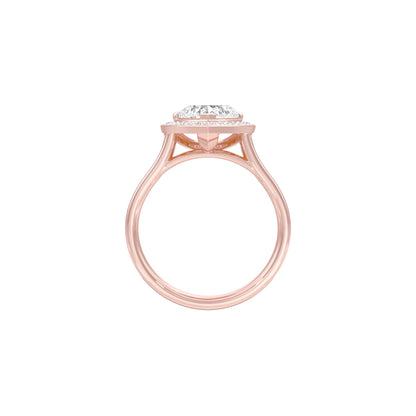 To Love & Life Diamond Engagement Ring 18 KT / Rose Gold / 22