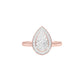 Purely Ours Diamond Engagement Ring 18 KT / Rose Gold / 22