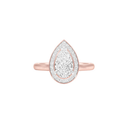 Purely Ours Diamond Engagement Ring 18 KT / Rose Gold / 22