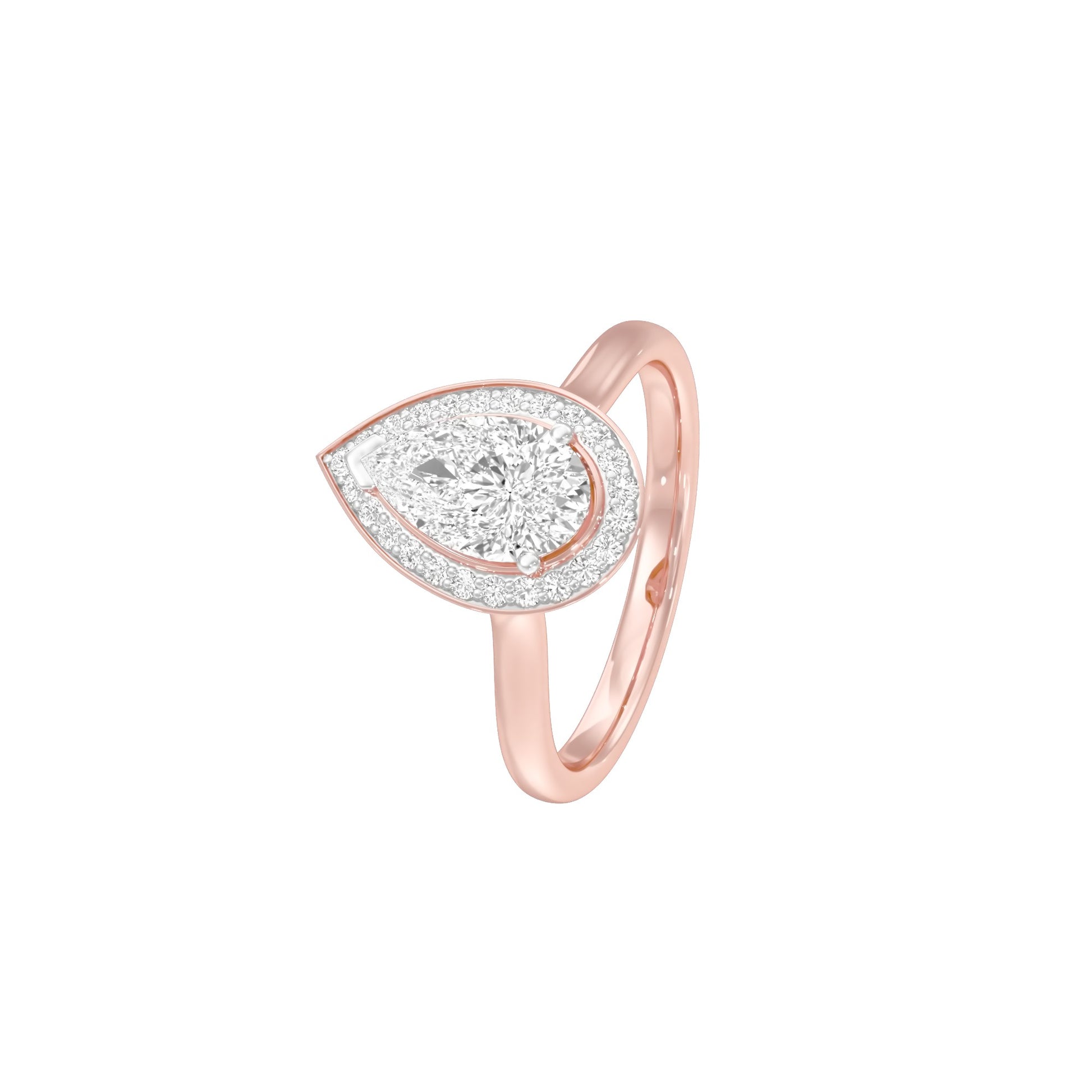 Purely Ours Diamond Engagement Ring 18 KT / Rose Gold / 22