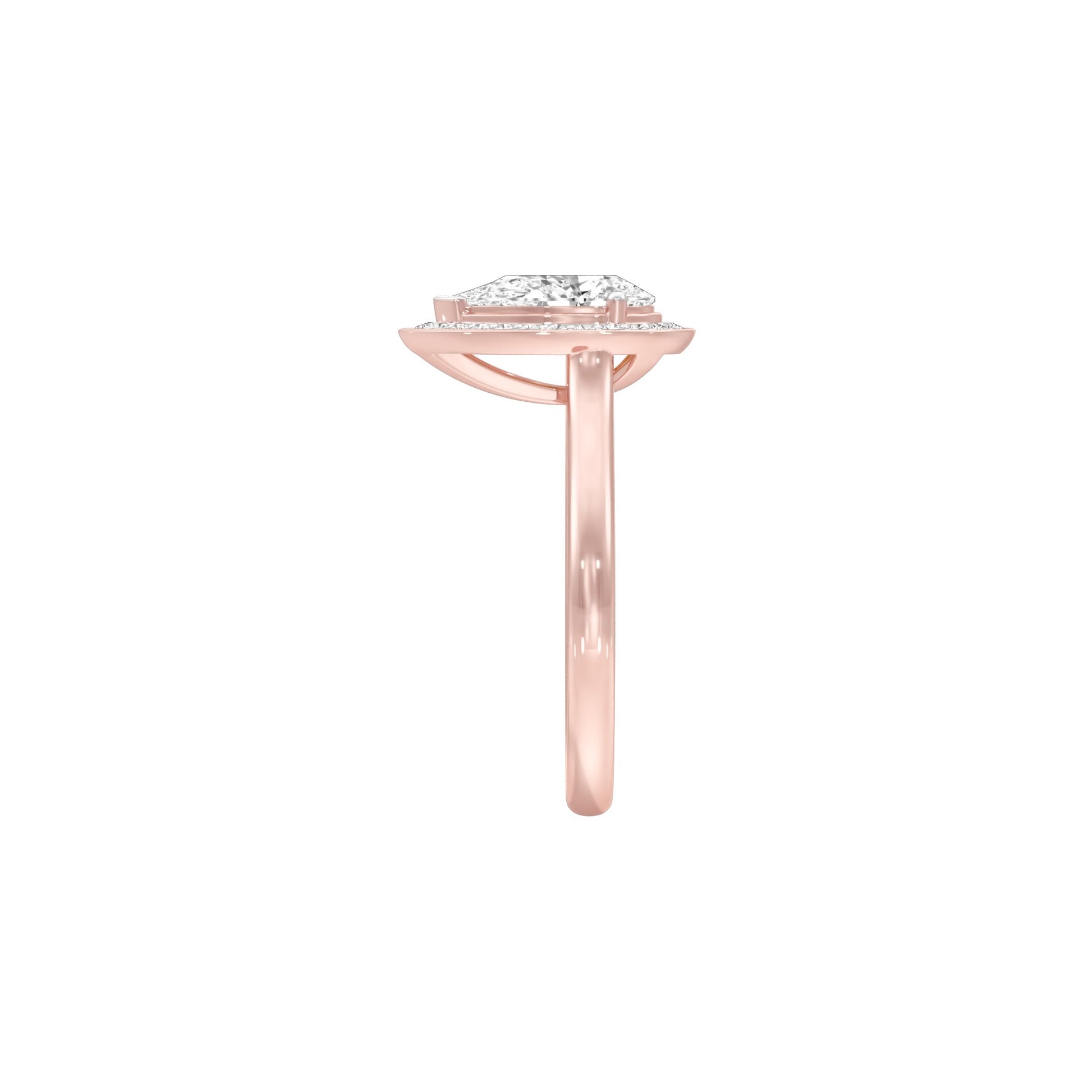 Purely Ours Diamond Engagement Ring 18 KT / Rose Gold / 22