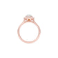 Purely Ours Diamond Engagement Ring 18 KT / Rose Gold / 22
