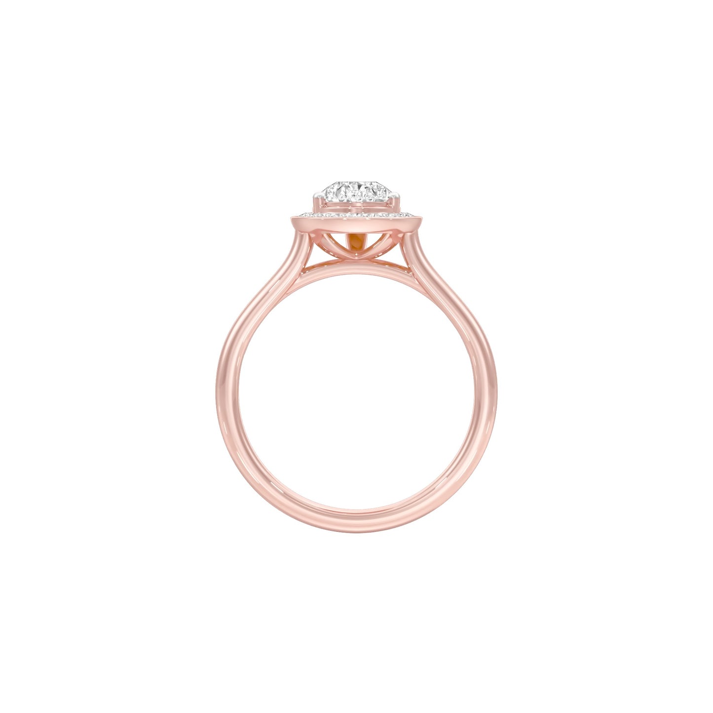 Purely Ours Diamond Engagement Ring 18 KT / Rose Gold / 22